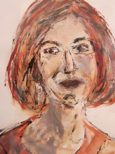 Mariola, Acryl auf Papier, 40x30cm, 2013